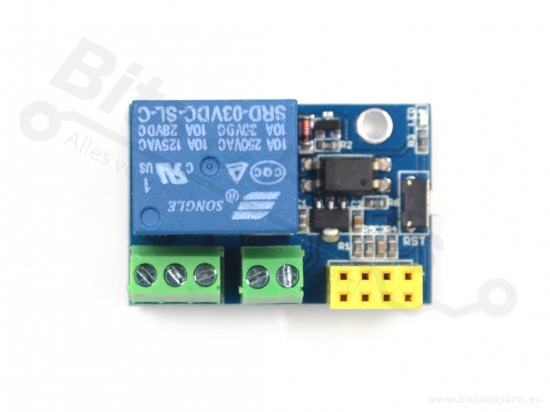 Relay board 1-channel 5V for ESP8266/ESP01/ESP01S WiFi module